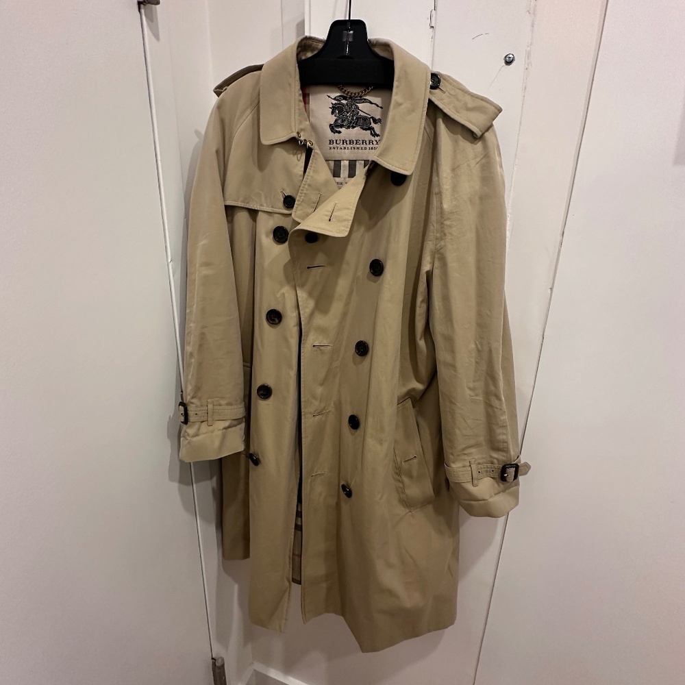 Burberry Prorsum Wiltshire Trench Coat - Size 56